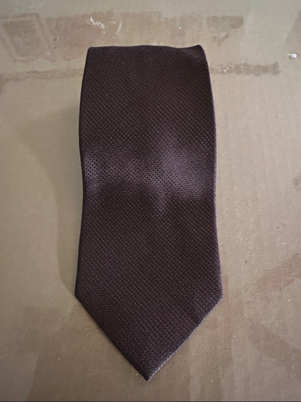 MICHAEL Michael Kors Men's Dark Brown Textured Tie